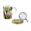 Coffret Cadeau|Petit Dejeuner>Easy Life Ensemble infuseur de 350 ml TROPICAL VIBES