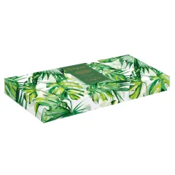 Moderne|Services De Table En Porcelaine​>Easy Life Feuille en porcelaine 39×16 cmTROPICAL LEAVES GREEN