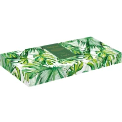 Moderne|Services De Table En Porcelaine​>Easy Life Feuille en porcelaine 47×19 cm TROPICAL LEAVES GREEN