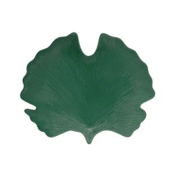 Moderne|Services De Table En Porcelaine​>Easy Life Feuille en porcelaine en forme de ginko, 35×29 cm TROPICAL LEAVES Gr