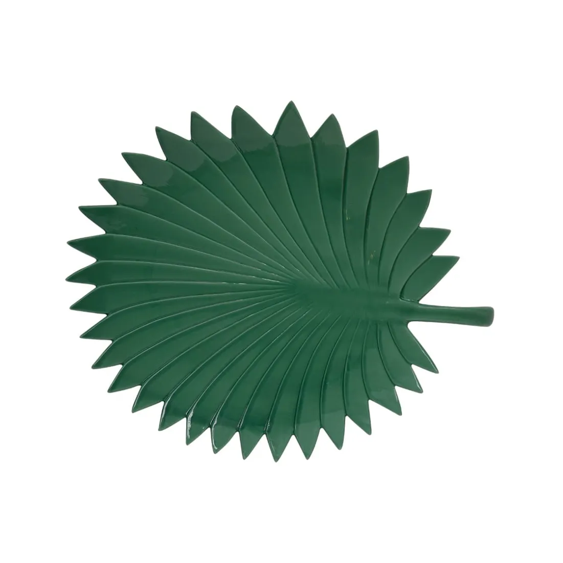 Moderne|Services De Table En Porcelaine>Easy Life Feuille en porcelaine en forme de ginko, 35×29 cm TropicLEAVES Gr