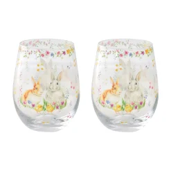 Services De Table En Porcelaine|Happy Easter>Easy Life Lot de 2 béchers en verre de 500 ml dans une boîte de couleur HAPPY EASTER