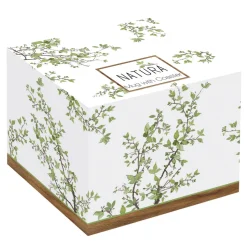 Nature|Petit Dejeuner>Easy Life Mug en porcelaine de 350 ml avec couvercle en acacia NATURA