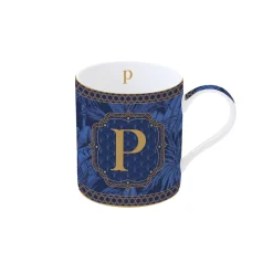 Tasse En Cadeau|Petit Dejeuner>Easy Life Mug MONOGRAM P