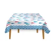 Maritime|Services De Table En Porcelaine​>Easy Life Nappe rectangulaire 180×145 cm SARDINE’S PARTY