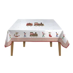 Noël|Services De Table En Porcelaine​>Easy Life Nappe rectangulaire 180 x 145 cm POLAR EXPRESS
