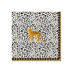 Coffret Cadeau|Services De Table En Porcelaine​>Easy Life Pack de 20 serviettes en papier 33×33 cm COFFEE Mania SAVANA