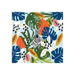 Coffret Cadeau|Services De Table En Porcelaine​>Easy Life Paquet de 20 serviettes en papier 33×33 TROPICAL VIBES