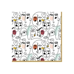 Coffret Cadeau|Services De Table En Porcelaine​>Easy Life Paquet de 20 serviettes en papier 33×33 MODERNISM