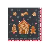 Noël|Services De Table En Porcelaine​>Easy Life Paquet de 20 serviettes GINGERBREAD