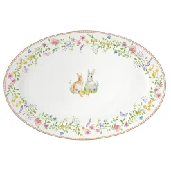 Services De Table En Porcelaine|Happy Easter>Easy Life Plat de service 35 x 23,5 cm HAPPY EASTER