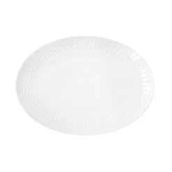 Services De Table En Porcelaine​|Drops>Easy Life Plat ovale blanc DROPS