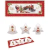 Noël|Services De Table En Porcelaine​>Easy Life Plateau avec 3 bols CHRISTMAS MEMORIES