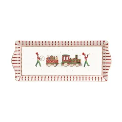 Noël|Services De Table En Porcelaine>Easy Life Plateau de service POLAR EXPRESS