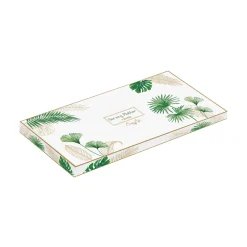 Ethnique|Services De Table En Porcelaine​>Easy Life Plateau de service rectangulaire, dimensions 36×16 cm EXOTIQUE