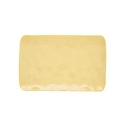 Moderne|Services De Table En Porcelaine​>Easy Life Plateau rectangulaire en porcelaine de 20×13 cm INTERIORS YELLOW