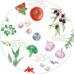 Services De Table En Porcelaine​|Home & Kitchen>Easy Life Plateau tournant en verre HOME & KITCHEN