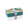 Lunch Box>Easy Life Porte-repas avec 2 compartiment ABSTRACT2