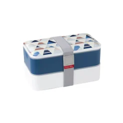 Lunch Box>Easy Life Porte-repas avec 2 compartiment GEOMETRIC1
