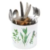 Quotidienne|Cuisine>Easy Life Pot à couverts en porcelaine Ø14 cm, hauteur 13,5 cm HERBARIUM
