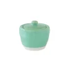 Moderne|Petit Dejeuner>Easy Life Pot à sucre en porcelaine de 220 ml INTERIORS AQUA