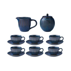 Moderne|Gallery>Easy Life Service à expresso GALLERY BLUE