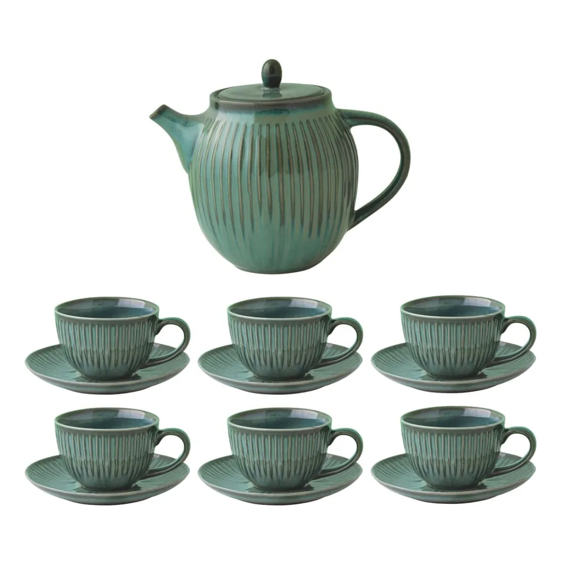 Moderne|Gallery>Easy Life Service à thé GALLERY GREEN