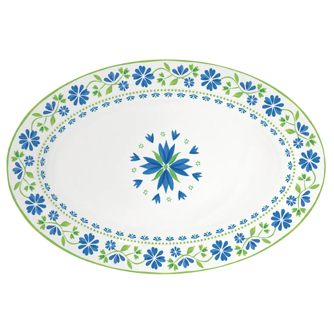 Services De Table En Porcelaine|Flowers Garden>Easy Life Service de plateau 35 x 23,5 cm FLOWERS GARDEN