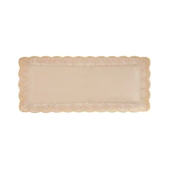 Romantique|Services De Table En Porcelaine​>Easy Life Service de plateau beige FLEURI