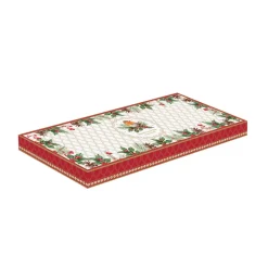 Noël|Services De Table En Porcelaine​>Easy Life Service de plateau rectangulaire CHRISTMAS BERRIES