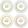 Services De Table En Porcelaine​|Happy Easter>Easy Life Set 4 assiettes à dessert HAPPY EASTER