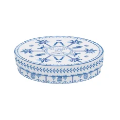 Services De Table En Porcelaine​|Exotic Vibes>Easy Life Set de 4 assiettes à dessert bleues EXOTIC VIBES