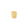 Moderne|Petit Dejeuner>Easy Life Set de 6 tasses à café de 120 ml avec soucoupes en porcelaine INTERIORS YELLOW
