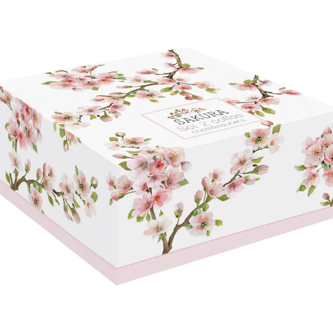 Nature|Petit Dejeuner>Easy Life Set de 2 tasses avec soucoupes SAKURA