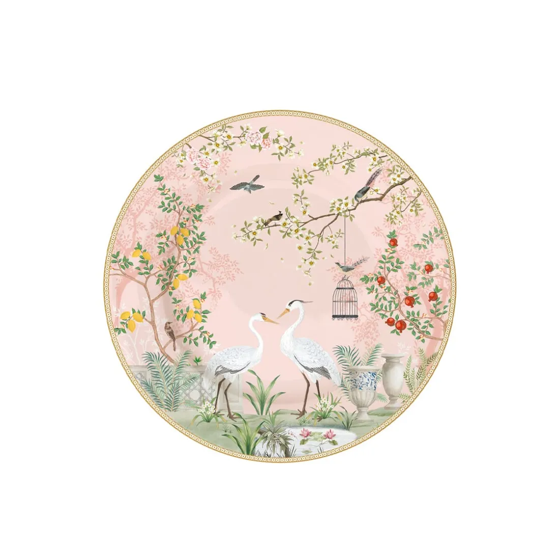 Nature|Services De Table En Porcelaine>Easy Life Set de vaisselle 18 pcs JARDIN DE REVES