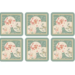 Ethnique|Services De Table En Porcelaine>Easy Life Set 6dessous de verre ORIENTAL DREAMS