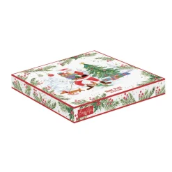 Noël|Services De Table En Porcelaine​>Easy Life Soucoupe JOYFUL SANTA