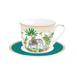 Ethnique|Petit Dejeuner>Easy Life Tasse à petit-déjeuner avec soucoupe MARAJAH