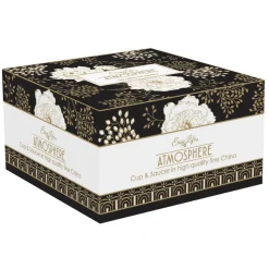 Coffret Cadeau|Petit Dejeuner>Easy Life Tasse à petit-déjeuner avec assiette ART DECO & FLOWERS