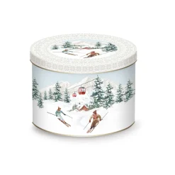 Noël|Petit Dejeuner>Easy Life Tasse avec boîte en métal CHALET