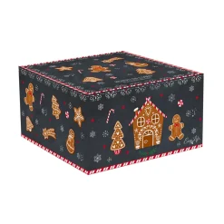 Noël|Petit Dejeuner>Easy Life Tasse de petit déjeuner avec soucoupe GINGERBREAD