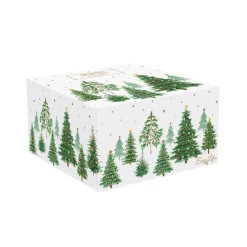 Petit Dejeuner|Festive Trees>Easy Life Tasse de petit déjeuner avec soucoupe FESTIVE TREES