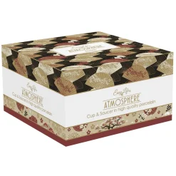 Coffret Cadeau|Petit Dejeuner>Easy Life Tasse de petit-déjeuner avec assiette KIMONO