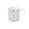Tasse En Cadeau|Petit Dejeuner>Easy Life Tasse en porcelaine de 350 ml MONOGRAM S