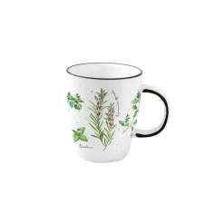 Quotidienne|Petit Dejeuner>Easy Life Tasse en porcelaine de 350 ml HERBARIUM
