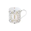 Tasse En Cadeau|Petit Dejeuner>Easy Life Tasse en porcelaine de 350 ml MONOGRAM I