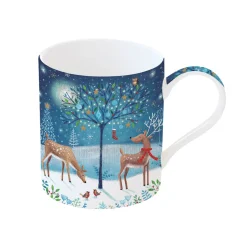 Noël|Petit Dejeuner>Easy Life Tasse en porcelaine With Love At CHRISTMAS DEERS