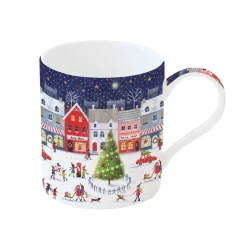 Noël|Petit Dejeuner>Easy Life Tasse en porcelaine With Love At CHRISTMAS VILLAGE