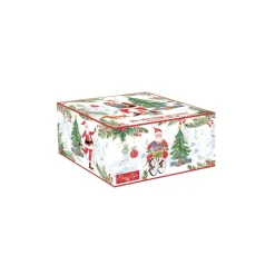 Noël|Petit Dejeuner>Easy Life Tasse et cuillère avec sous-verre JOYFUL SANTA