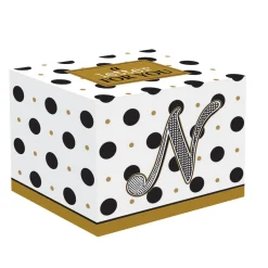 Tasse En Cadeau|Petit Dejeuner>Easy Life Tasse individuelle 350 ml en porcelaine dans une boîte A LETTER FOR YOU «N»